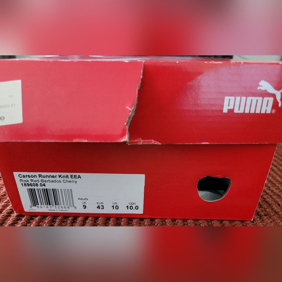 Puma Carson Runner Knit - Mens sz 10 US - Picture 2 of 5